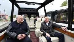 Şuşa şəhəri ilə tanışlıq Belarus Prezidentində dərin təəssürat doğurub (FOTO)