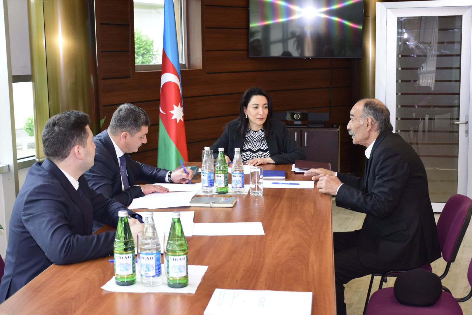 Ombudsman Masallıda vətəndaşları qəbul edib