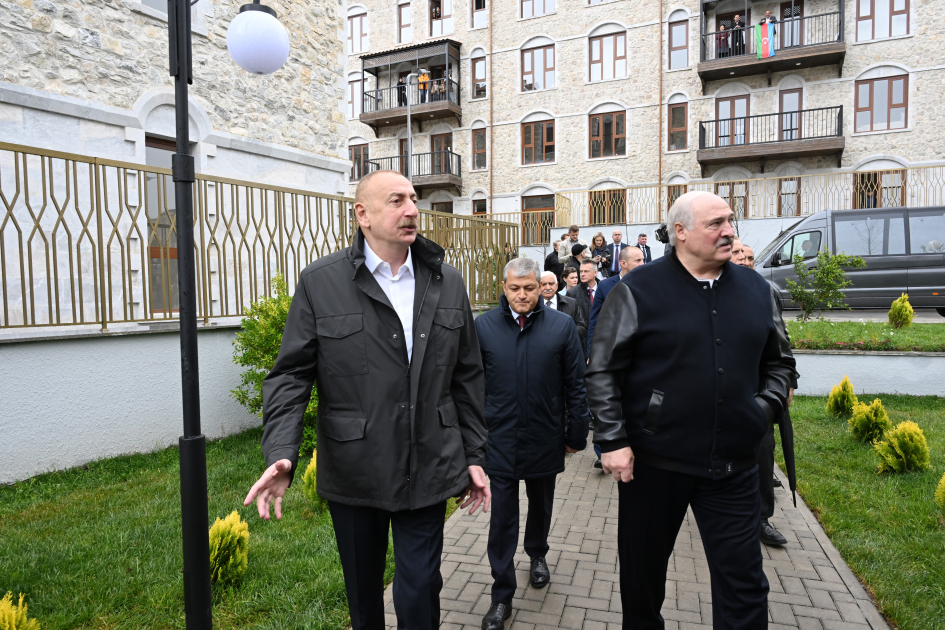 Şuşa şəhəri ilə tanışlıq Belarus Prezidentində dərin təəssürat doğurub (FOTO)