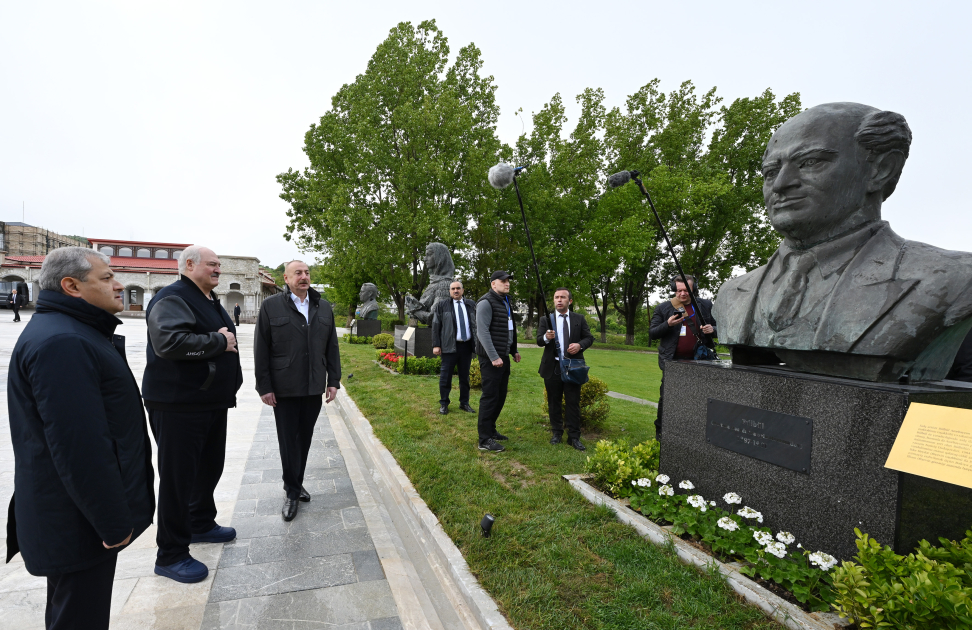 Şuşa şəhəri ilə tanışlıq Belarus Prezidentində dərin təəssürat doğurub (FOTO)
