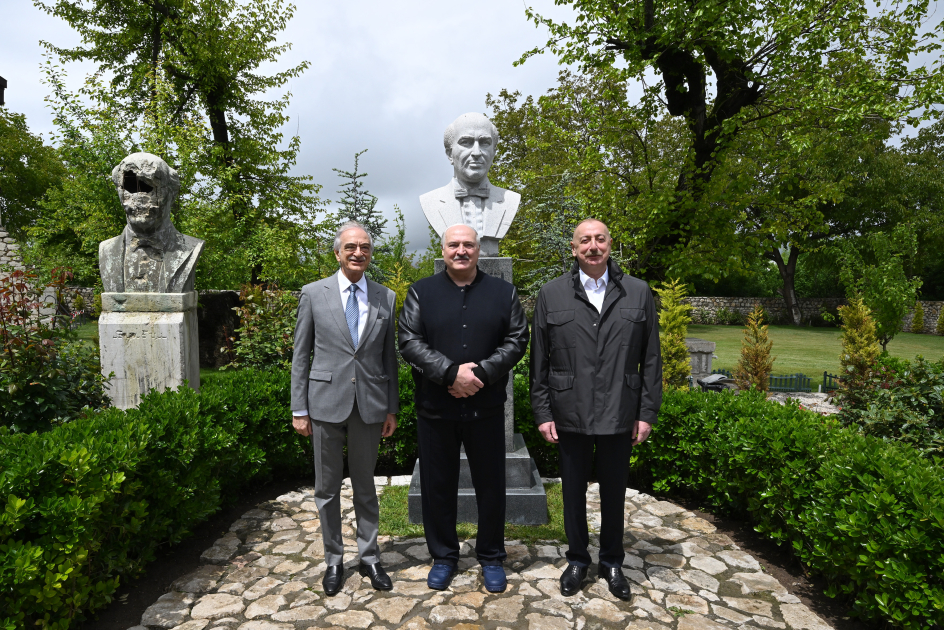 Şuşa şəhəri ilə tanışlıq Belarus Prezidentində dərin təəssürat doğurub (FOTO)