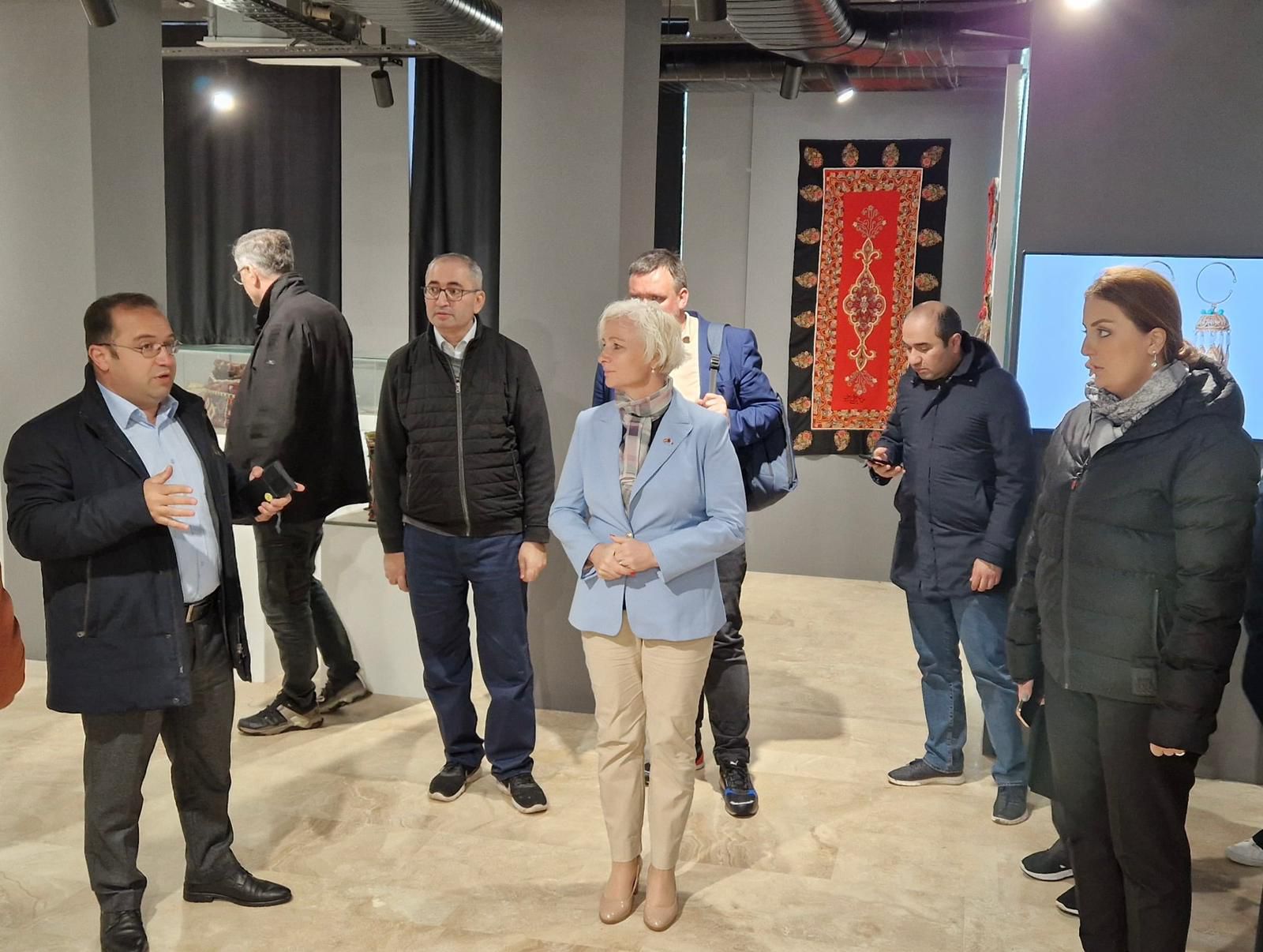 Latviya Parlamenti sədrinin başçılıq etdiyi nümayəndə heyəti Füzuli və Şuşa şəhərlərində olub (FOTO)