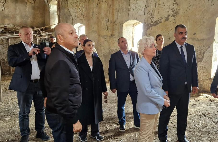 Latviya Parlamenti sədrinin başçılıq etdiyi nümayəndə heyəti Füzuli və Şuşa şəhərlərində olub (FOTO)