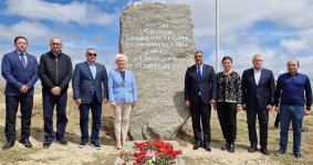 Latviya Parlamenti sədrinin başçılıq etdiyi nümayəndə heyəti Füzuli və Şuşa şəhərlərində olub (FOTO)