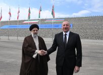 Prezident İlham Əliyev və Prezident Seyid İbrahim Rəisinin nümayəndə heyətlərinin iştirakı ilə görüşü olub (FOTO) (YENİLƏNİB-2)