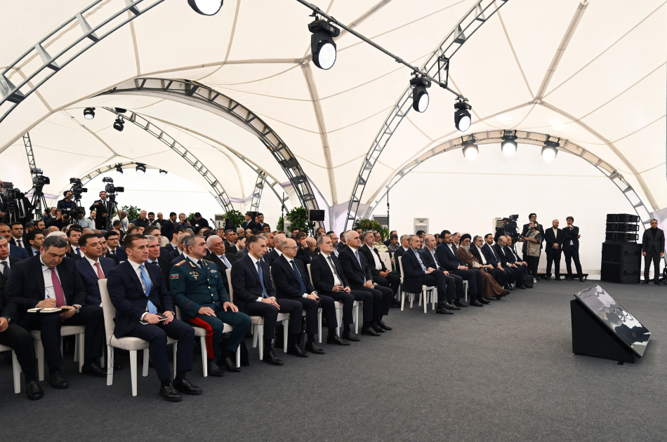 Prezident İlham Əliyev və Prezident Seyid İbrahim Rəisinin iştirakı ilə “Xudafərin” hidroqovşağının istismara verilməsi və “Qız Qalası” hidroqovşağının açılış mərasimi keçirilib (FOTO/VİDEO) (YENİLƏNİB-2)