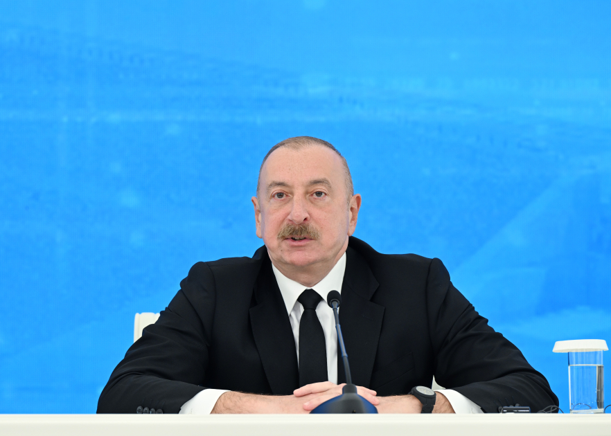 Prezident İlham Əliyev və Prezident Seyid İbrahim Rəisinin iştirakı ilə “Xudafərin” hidroqovşağının istismara verilməsi və “Qız Qalası” hidroqovşağının açılış mərasimi keçirilib (FOTO/VİDEO) (YENİLƏNİB-2)