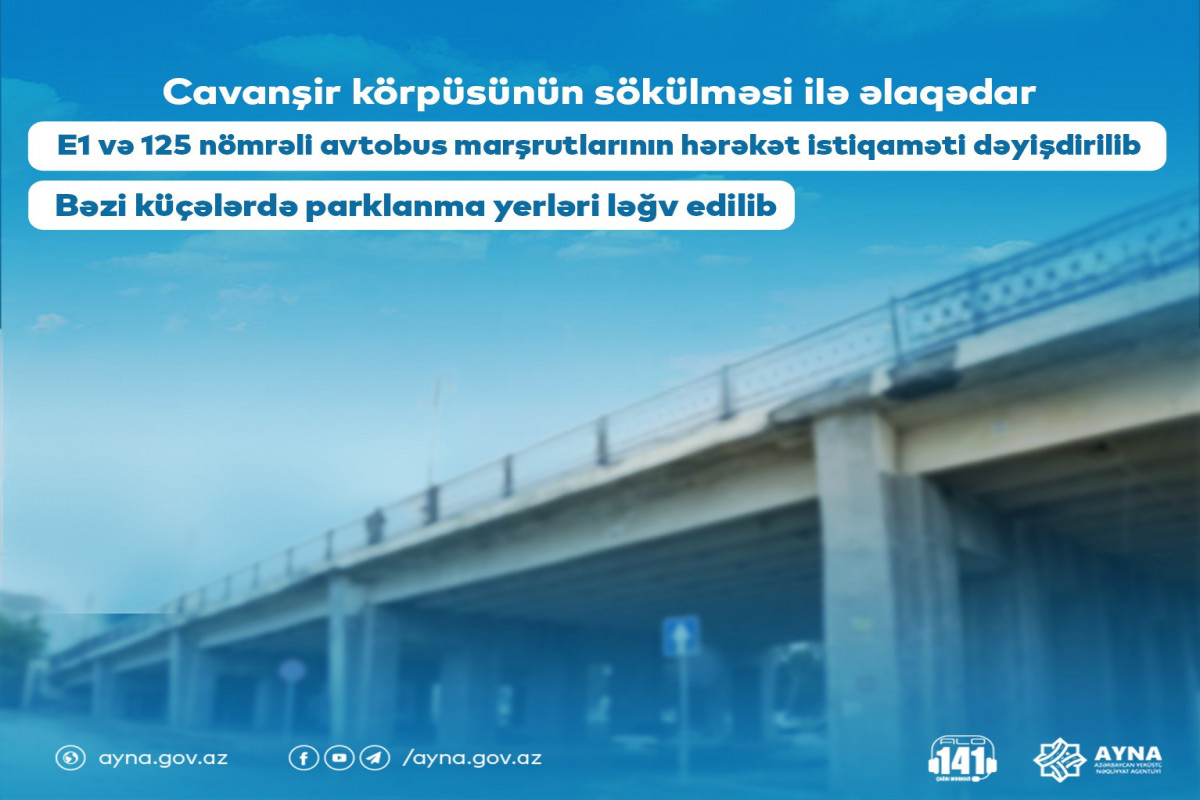 Paytaxtda iki avtobusun hərəkəti dəyişdirildi: parklanma yerləri ləğv edildi