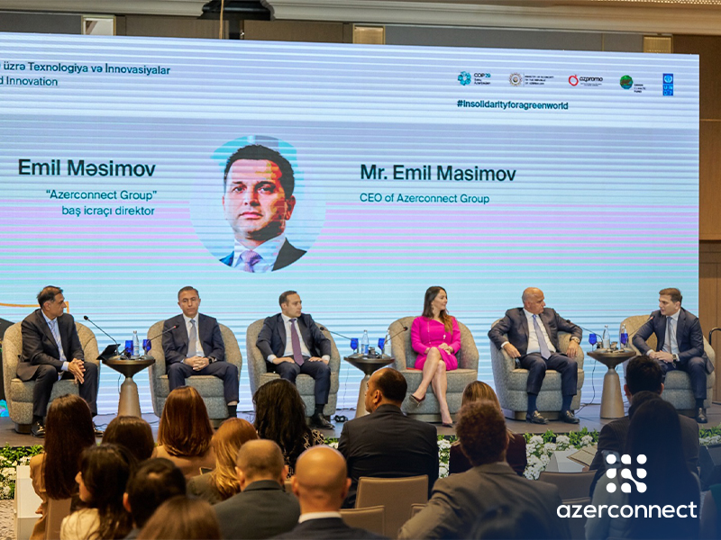 Azerconnect Group COP29 çərçivəsində keçirilən Biznes Forumda iştirak edib (FOTO)