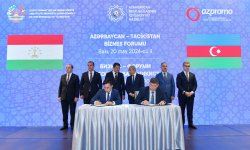Tacikistan və Azərbaycan bir sıra əməkdaşlıq sənədləri imzalayıb (FOTO)