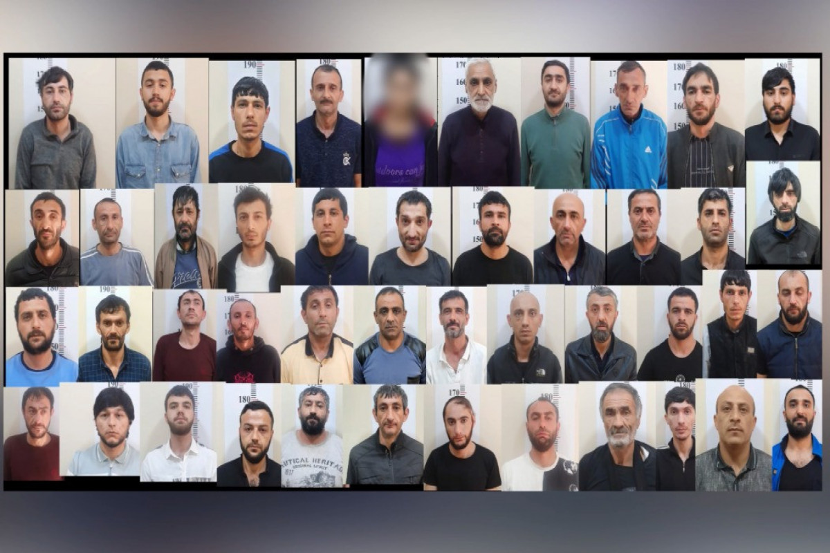 Gəncədə oğurluq edən şəxslər saxlanılıb (FOTO)
