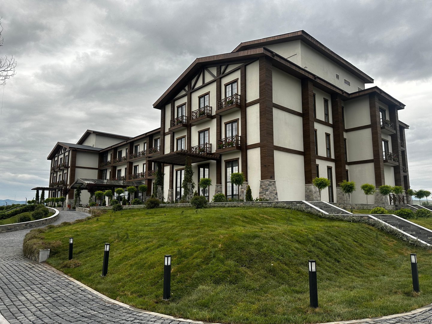 Media nümayəndələri Zəngilanda "Ağalı" hoteldə olublar (FOTO)