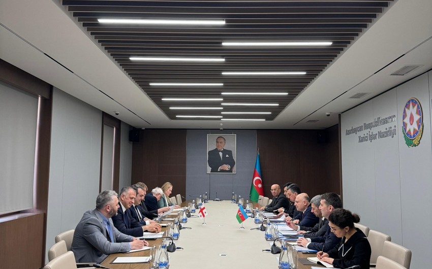 Azərbaycan və Gürcüstan XİN-ləri arasında siyasi məsləhətləşmələrin növbəti raundu keçirildi