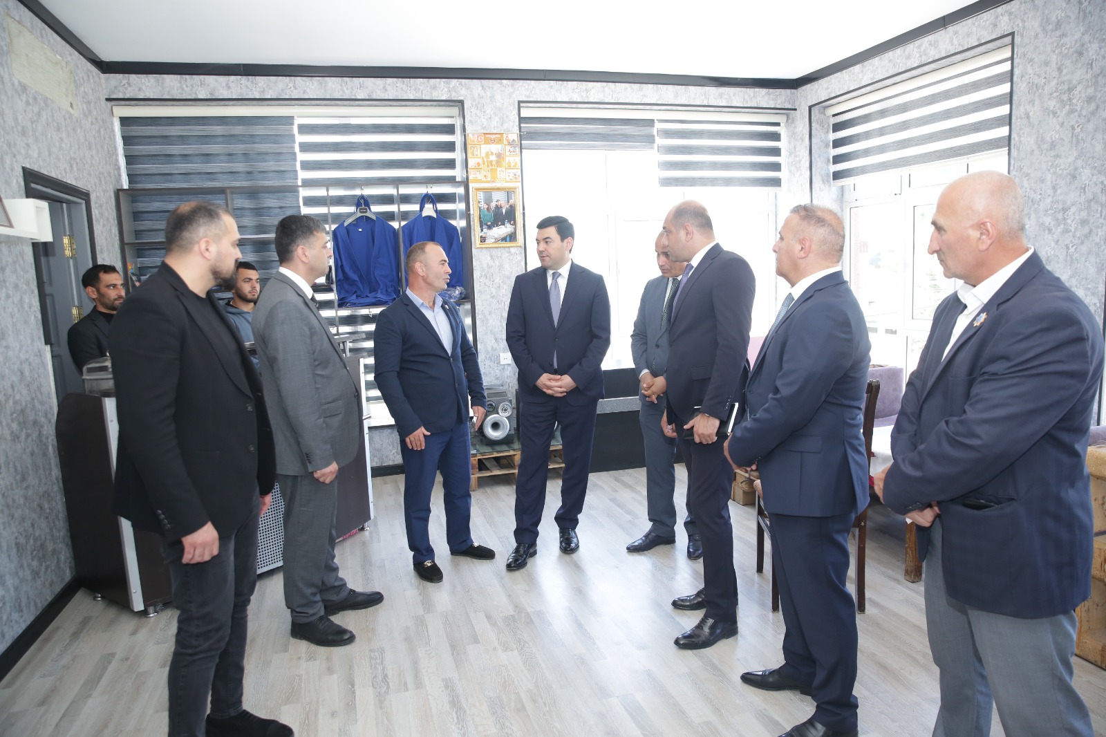 Elnur Rzayev “Əhməd” İdman Klubunda idmançılarla görüşüb (FOTO)