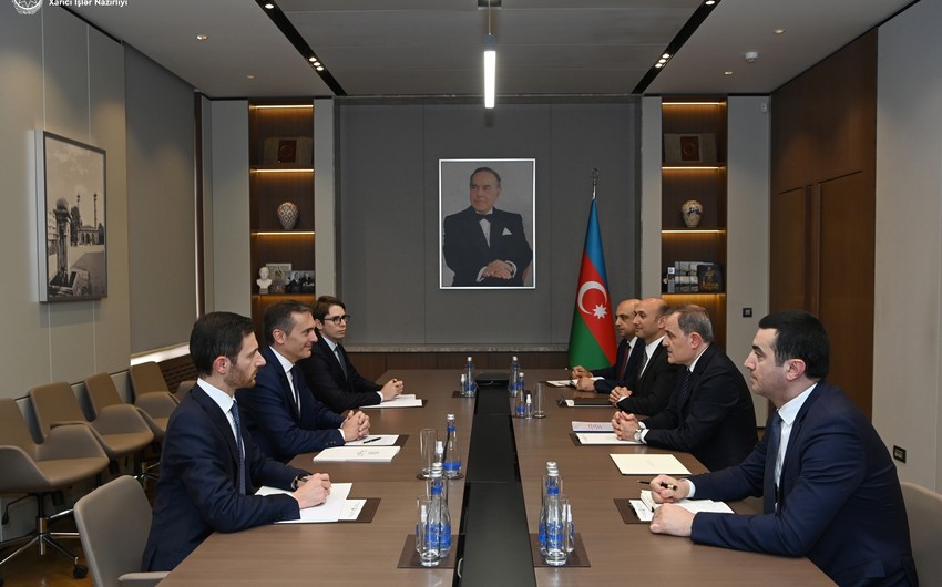 Ceyhun Bayramov İtaliyanın yeni səfirini qəbul edib