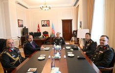 Azərbaycan-Türkiyə arasında hərbi əməkdaşlığın inkişaf perspektivləri müzakirə edilib (FOTO)