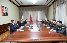 Azərbaycan-Türkiyə arasında hərbi əməkdaşlığın inkişaf perspektivləri müzakirə edilib (FOTO)