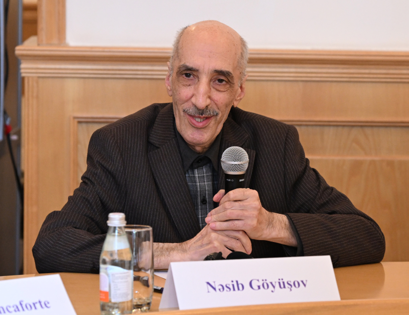 “Nizami Gəncəvinin Əlyazmalarının Vahid Kataloqu və Məlumat Bazası” layihəsi elmi ictimaiyyətə təqdim edilib (FOTO)