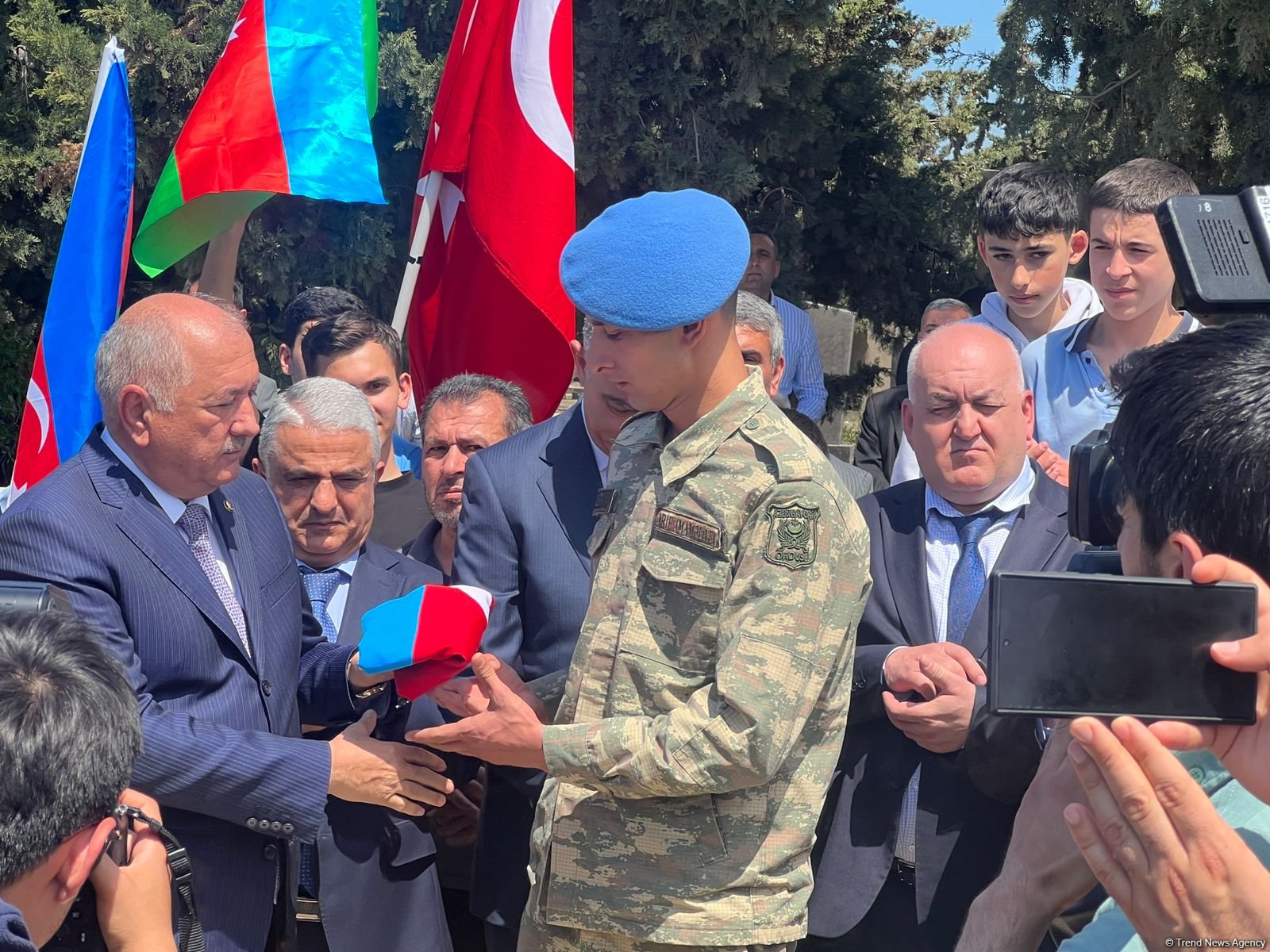 Suraxanıda Birinci Qarabağ müharibəsinin şəhidi Arif İmaməliyev dəfn olunub (FOTO/VİDEO) (YENİLƏNİB)