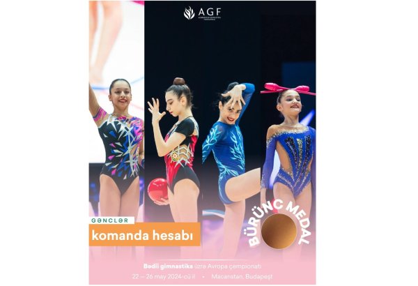 Azərbaycan gimnastları Avropa çempionatında bürünc medal qazanıblar