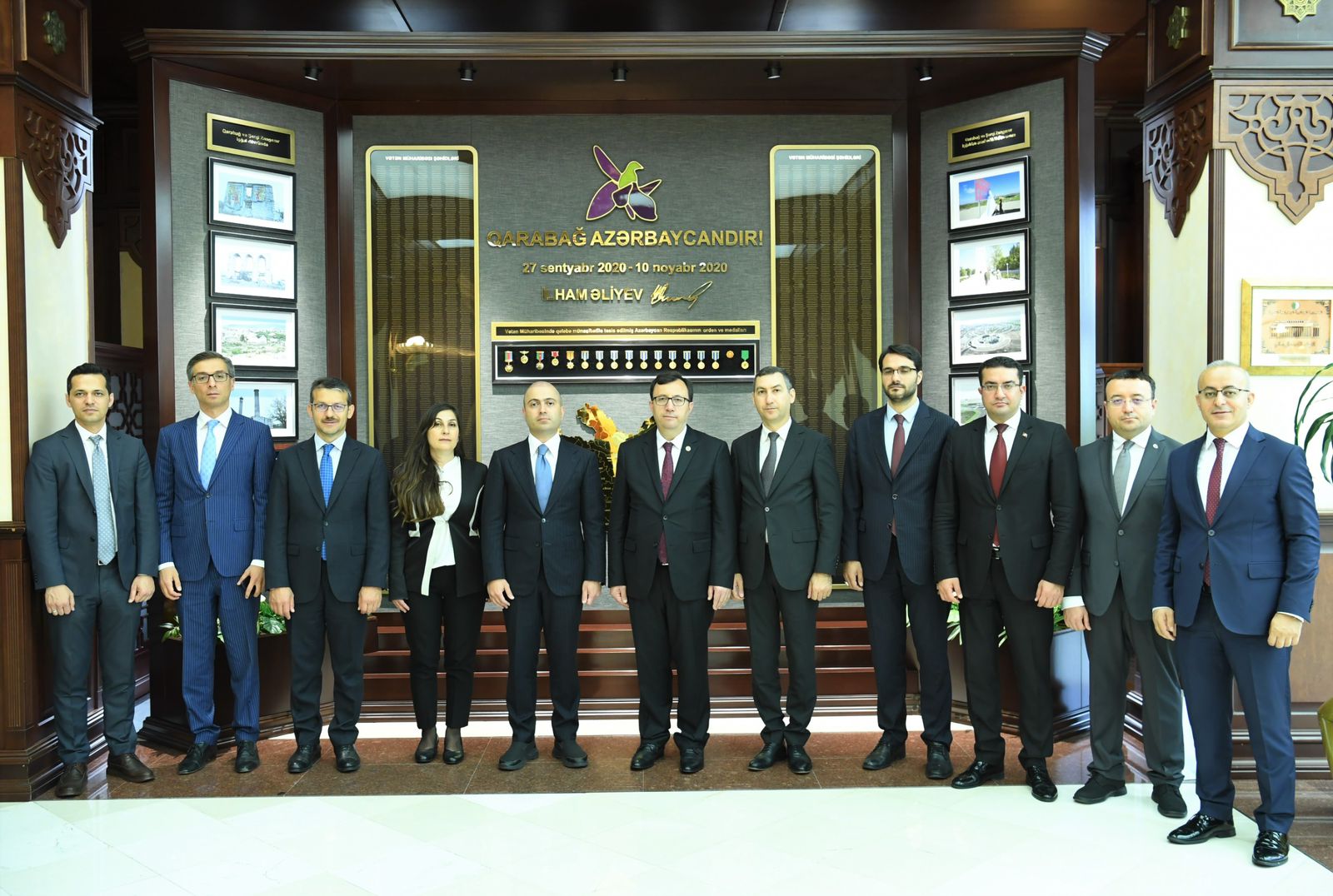 Milli Məclisdə Türkiyə Böyük Millət Məclisinin Baş katibinin müavini ilə görüş keçirilib (FOTO)