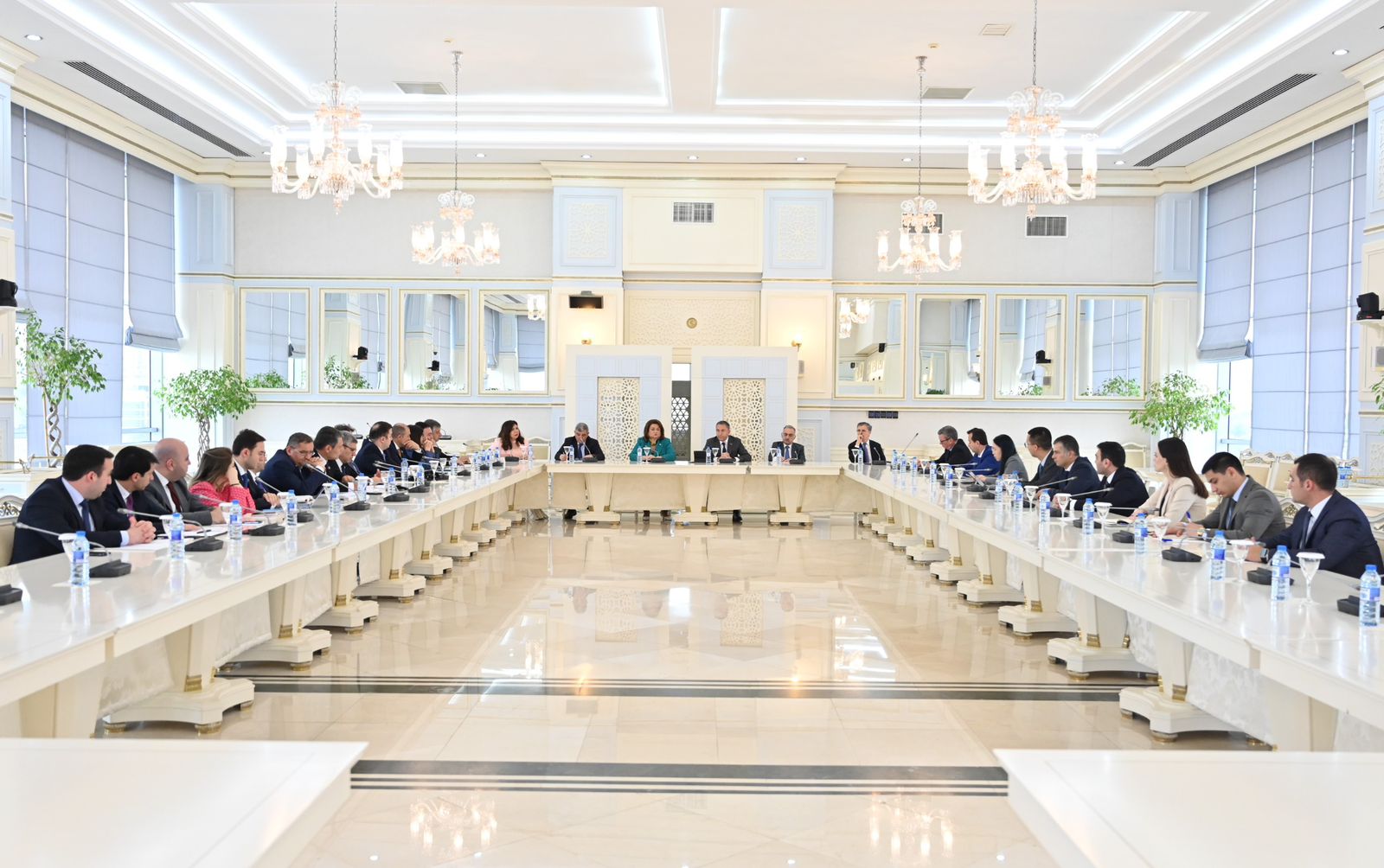 İqtisadi siyasət, sənaye və sahibkarlıq komitəsinin TikTok platformasının nümayəndə heyəti ilə görüşü keçirilib (FOTO)