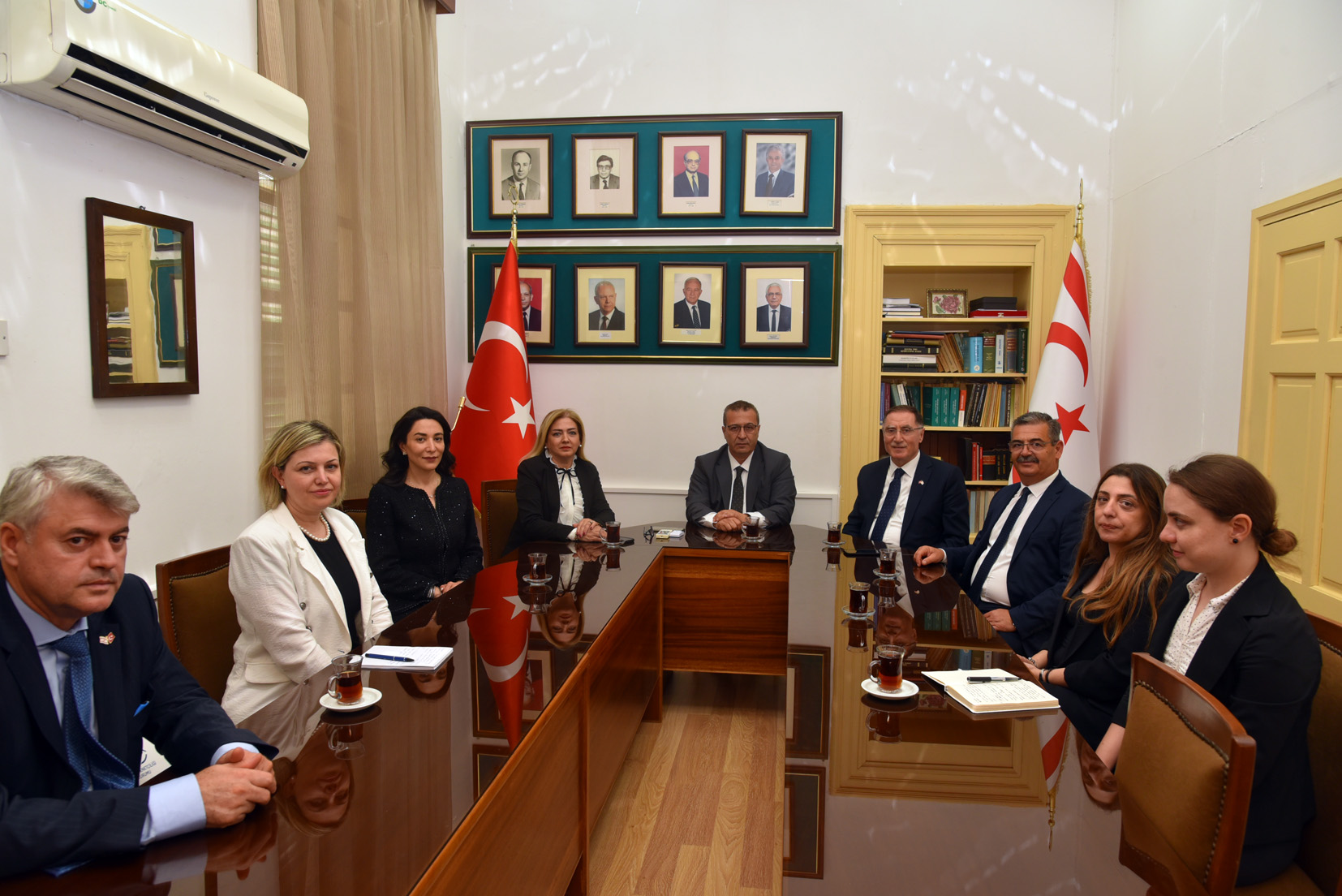 Ombudsman Səbinə Əliyeva Şimali Kipr Türk Cümhuriyyətində səfərdədir (FOTO)
