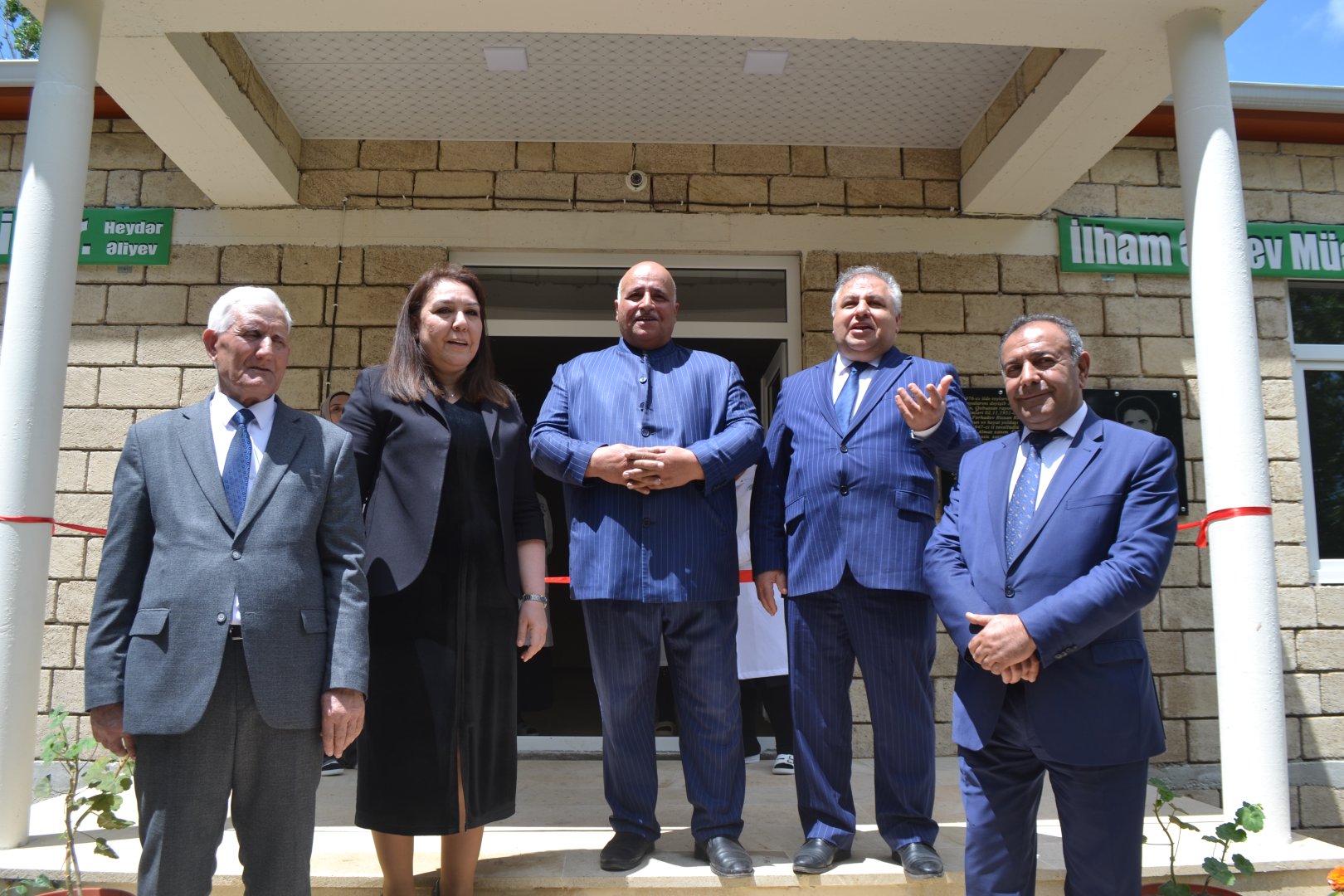 Qobustanın Ərəbşalbaş kəndində yeni kənd həkim məntəqəsinin açılışı olub (FOTO)