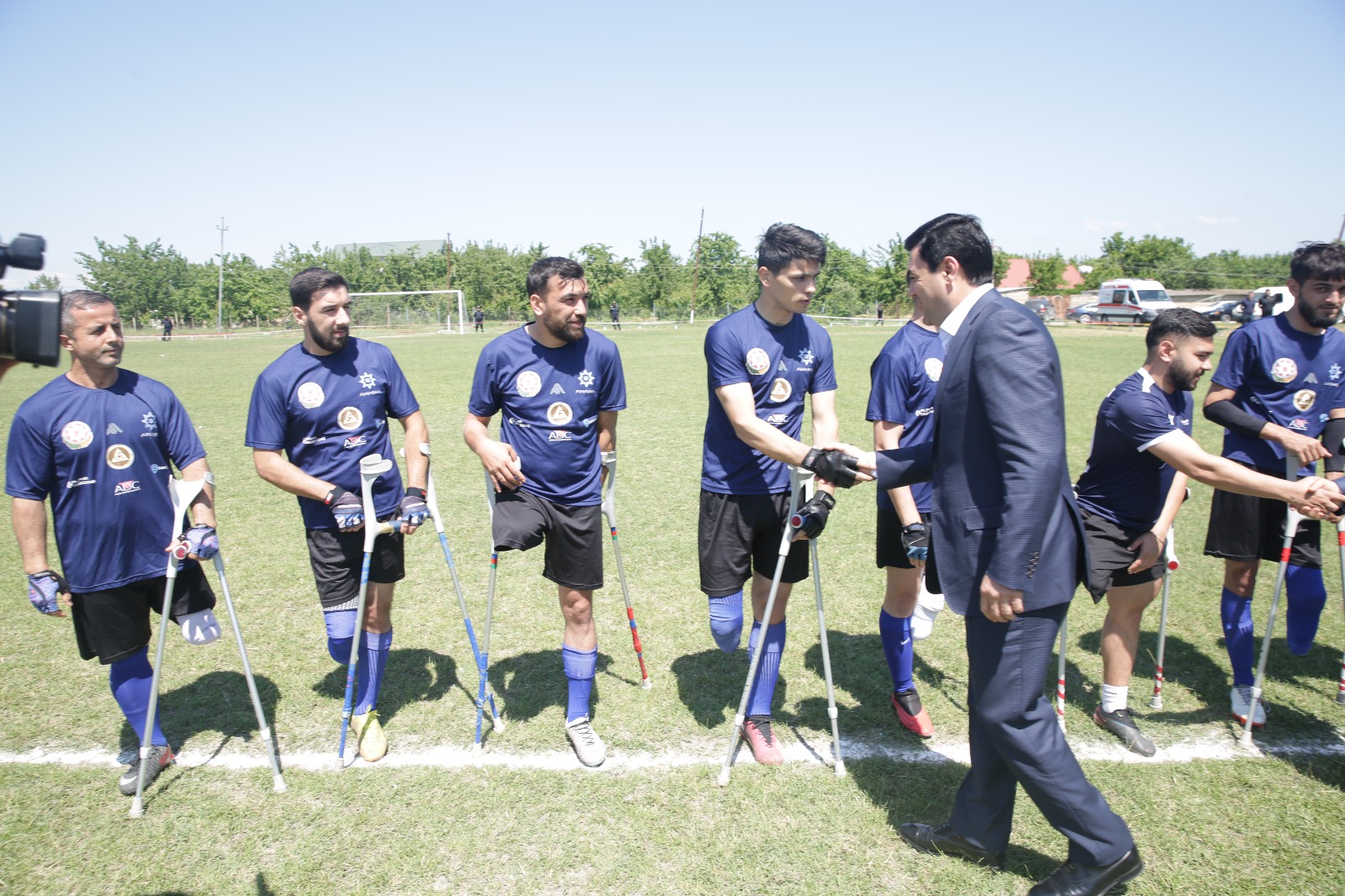 Azərbaycan Milli Amputant Futbol Komandası Xaçmazda yoldaşlıq görüşü keçirib