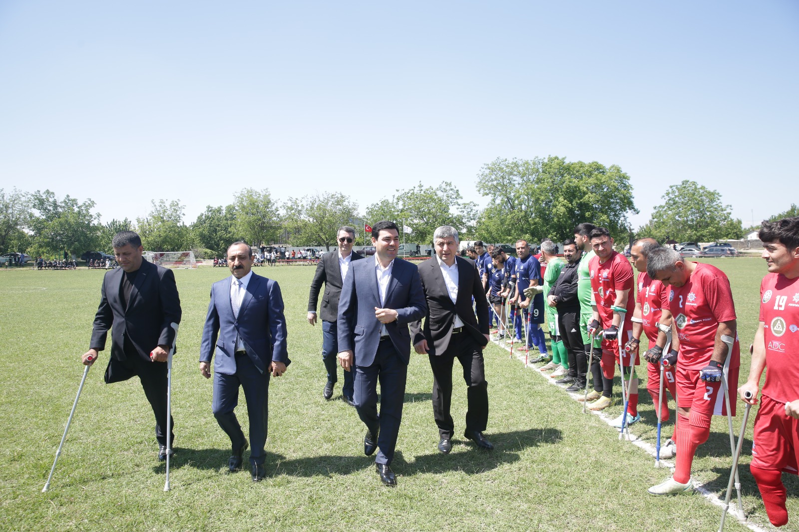 Azərbaycan Milli Amputant Futbol Komandası Xaçmazda yoldaşlıq görüşü keçirib