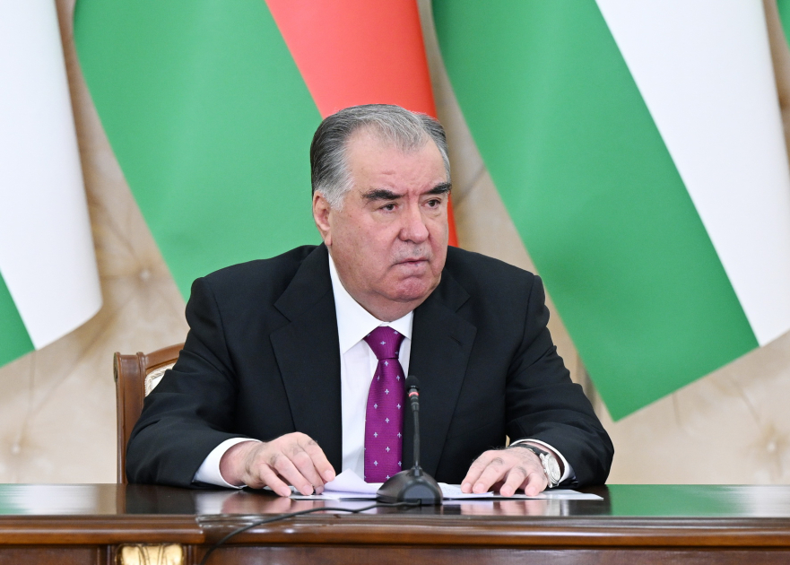 Emoməli Rəhmon Prezident İlham Əliyevə təbrik məktubu göndərib