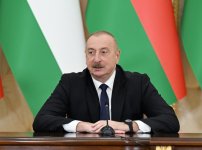 Azərbaycan və Tacikistan Prezidentləri mətbuata bəyanatlarla çıxış ediblər (FOTO/VİDEO) (YENİLƏNİB)
