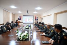 Gürcüstanın Hərbi Polis Departamentinin rəisi Azərbaycana gəlib (FOTO)