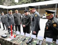 Gürcüstanın Hərbi Polis Departamentinin rəisi Azərbaycana gəlib (FOTO)