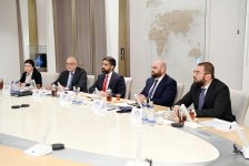SOCAR prezidenti Hindistanın “ONGC Videsh Limited” şirkətinin rəhbəri ilə görüşüb (FOTO)