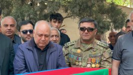 Sumqayıtda Birinci Qarabağ müharibəsinin şəhidi Cavid Ələkbərovla vida mərasimi keçirilib, dəfn olundu (FOTO/VİDEO)