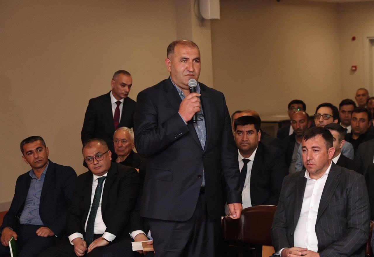 KOBİA-nın sahibkarlarla növbəti görüşü Goranboy rayonunda keçirilib