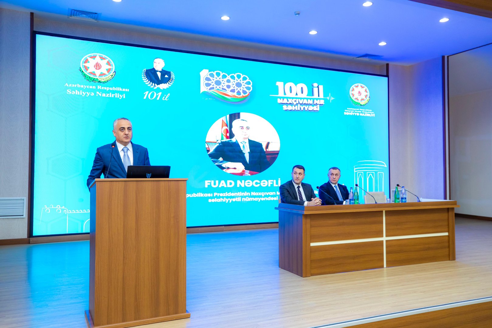 Səhiyyə naziri Naxçıvan Muxtar Respublikasında səfərdə olub (FOTO)