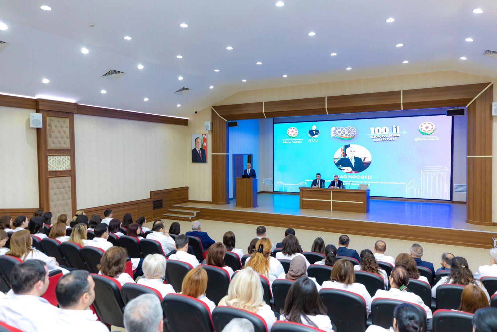 Səhiyyə naziri Naxçıvan Muxtar Respublikasında səfərdə olub (FOTO)