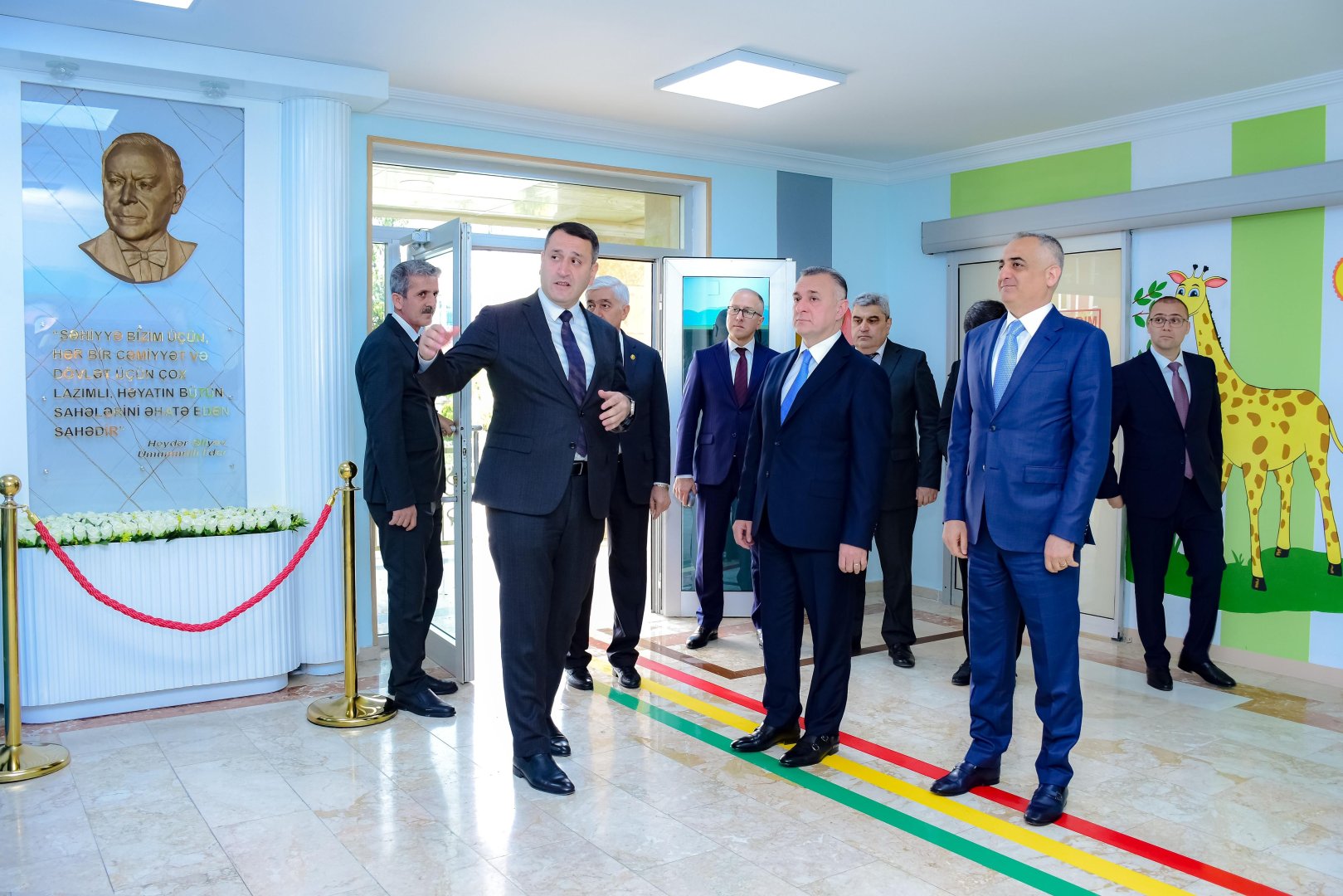 Səhiyyə naziri Naxçıvan Muxtar Respublikasında səfərdə olub (FOTO)