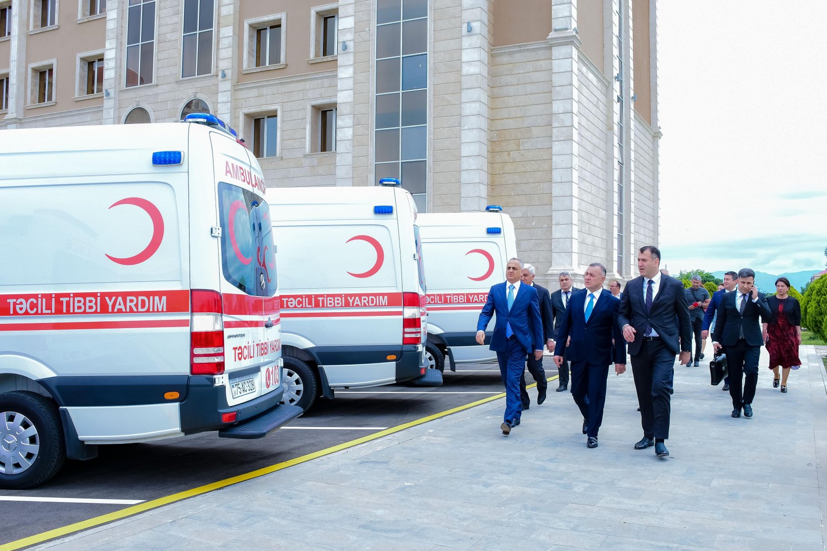 Səhiyyə naziri Naxçıvan Muxtar Respublikasında səfərdə olub (FOTO)