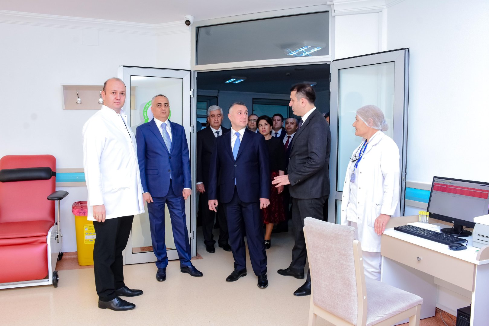 Səhiyyə naziri Naxçıvan Muxtar Respublikasında səfərdə olub (FOTO)