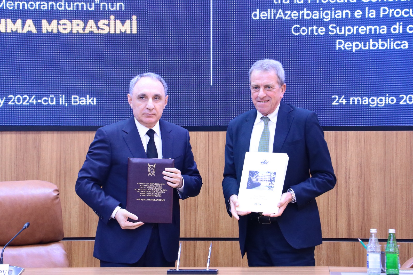 İtaliyanın Baş prokuroru ölkəmizə səfərə gəlib