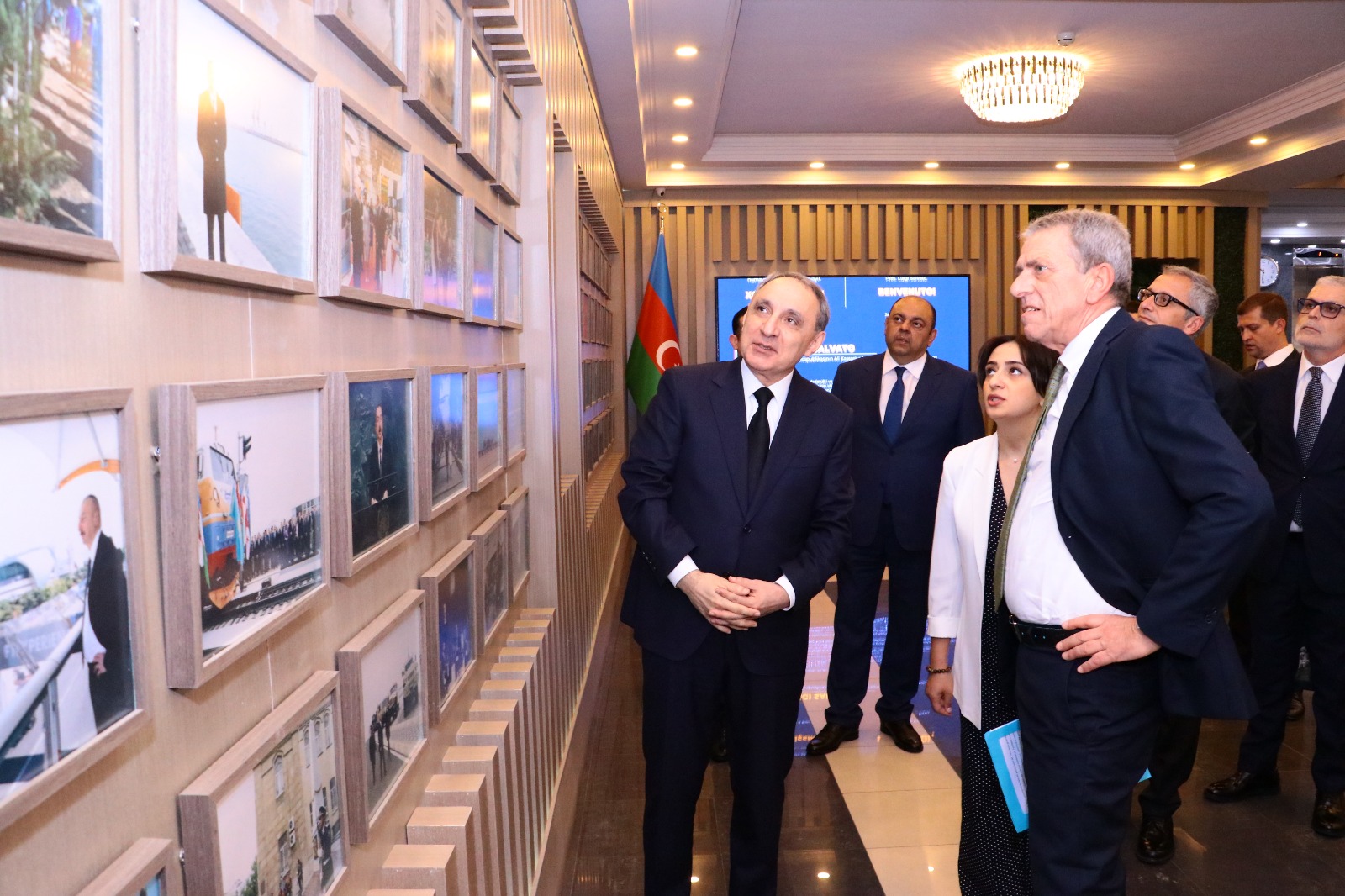 İtaliyanın Baş prokuroru ölkəmizə səfərə gəlib