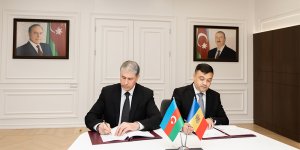 Azərbaycan və Moldova Daxili İşlər nazirlikləri arasında Saziş imzalanıb - FOTO