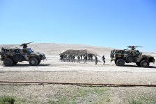Hərbi Polis İdarəsinin şəxsi heyəti ilə döyüş hazırlığı məşqləri keçirilib (FOTO)