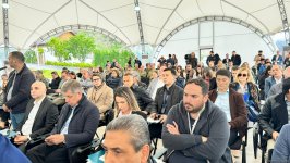 Akkreditə olunmuş diplomatik korpus üzvlərinin Laçına səfəri başa çatıb (FOTO) (YENİLƏNİB)