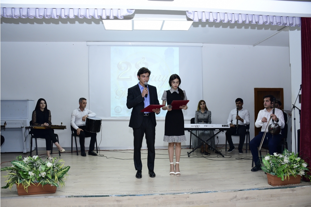 28 May Müstəqillik  Gününə həsr edilmiş “Müstəqilliyimiz əbədidir” adlı tədbir keçirilib (FOTO)