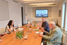 Heydər Əliyev Fondunun vitse-prezidenti Leyla Əliyeva Berlində işgüzar səfərdə olub (FOTO)