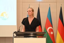 Heydər Əliyev Fondunun vitse-prezidenti Leyla Əliyeva Berlində işgüzar səfərdə olub (FOTO)